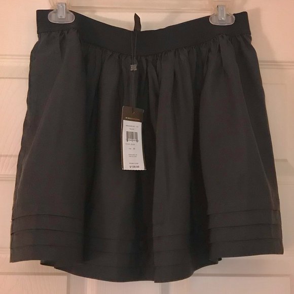 BCBGMaxAzria Dresses & Skirts - BCBGMAXAZRIA 100% SILK SKIRT SIZE M in color BLACK